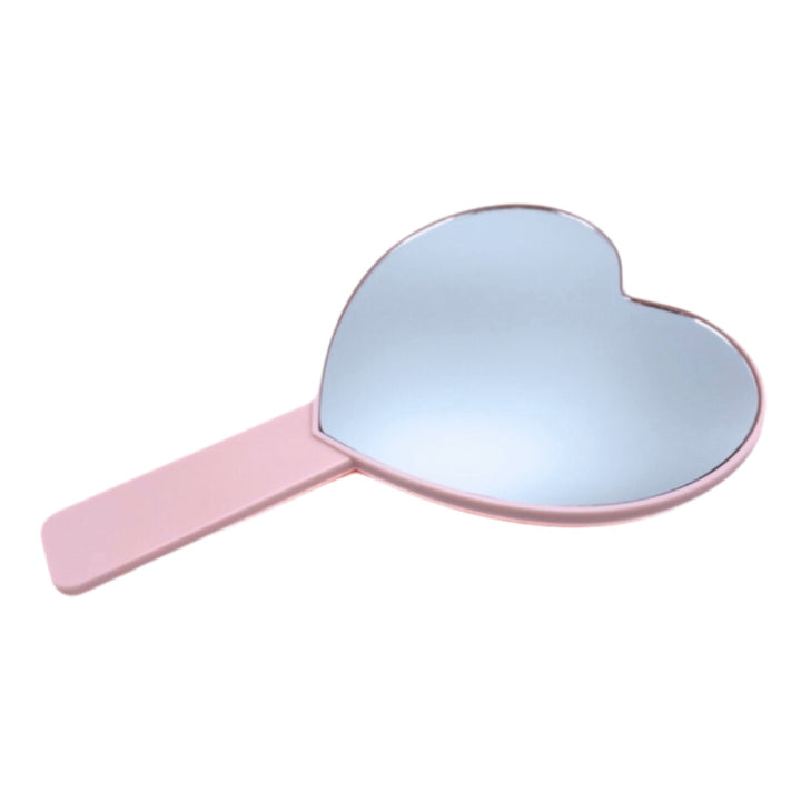 Lash Design Heart Shaped Mirror-Pink