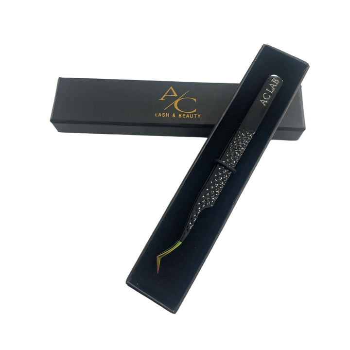 Midnight Star- Inner Corner Isolation Tweezer with Fiber Tip