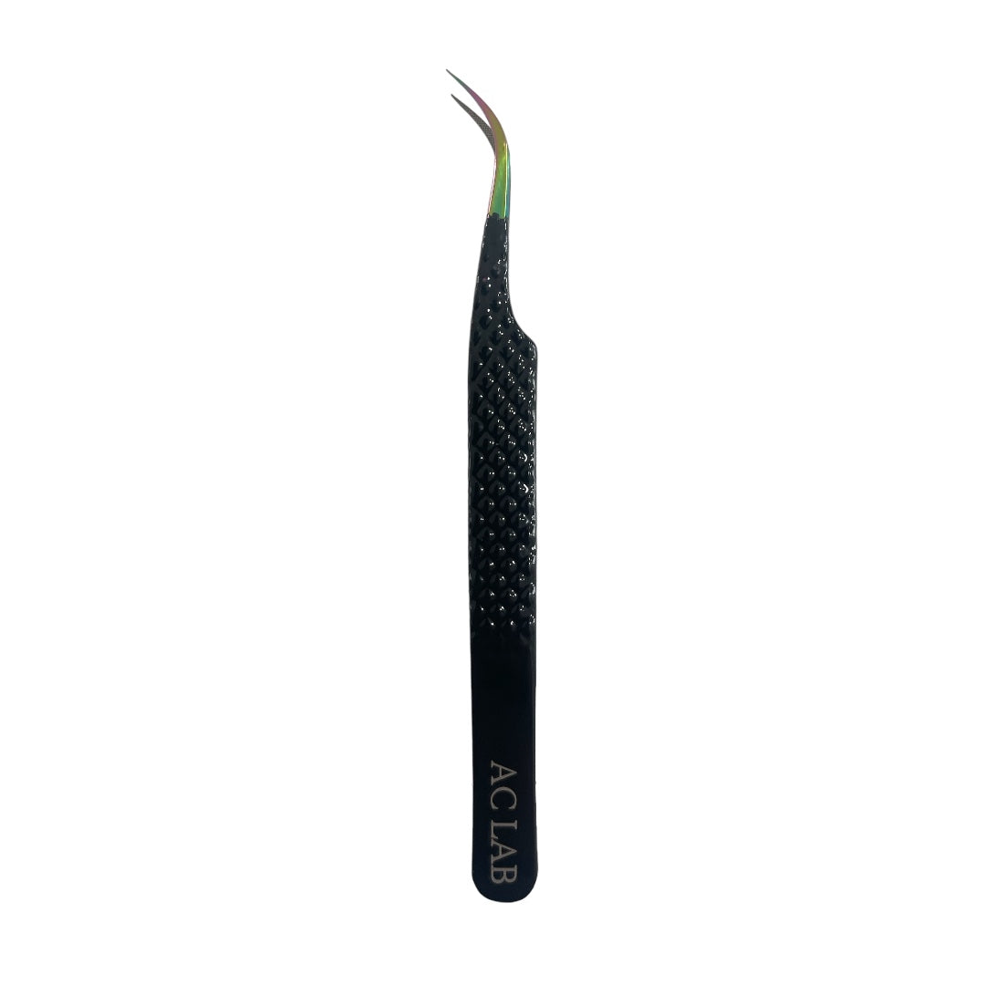 Midnight Star- S Shape Isolation Tweezer with Fiber tip