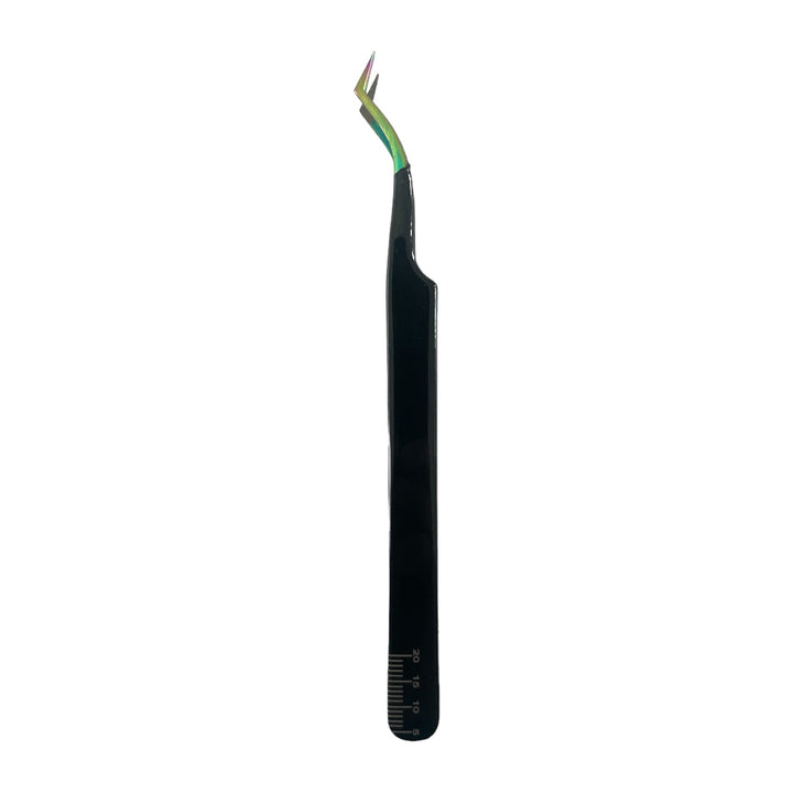 Silk Black- Inner Corner Isolation Tweezer with Fiber Tip