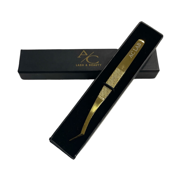 Gold Luxe- Professional Volume Lash Tweezer