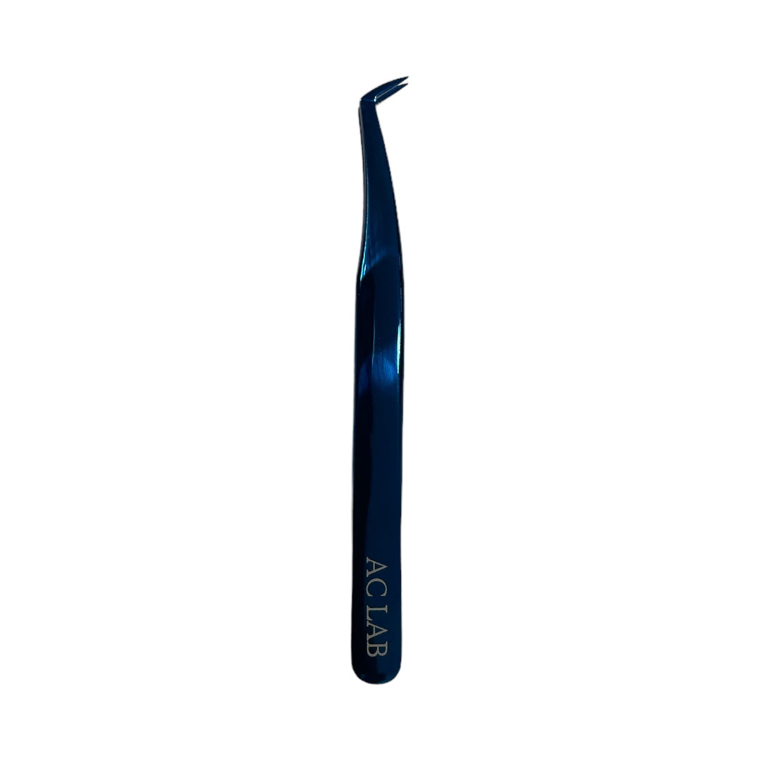 Atlantis Blue- Angled Volume Tweezer