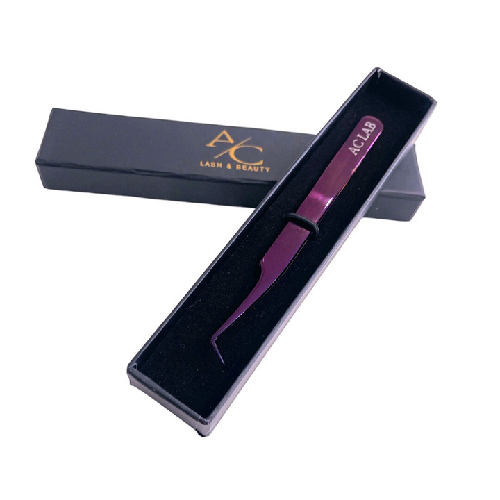 Purple Lust- 90 Degree Volume Tweezer With Fiber tip